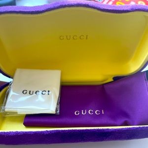 Purple Velvet sunglasses case